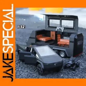 1:32 Tesla Cybertruck Diecast Model with Lights