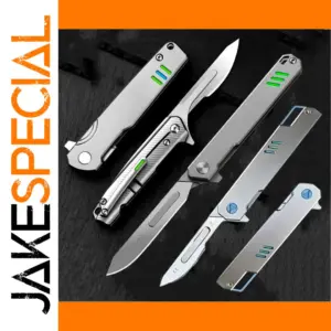Titanium Alloy Folding Scalpel Knife EDC Tool