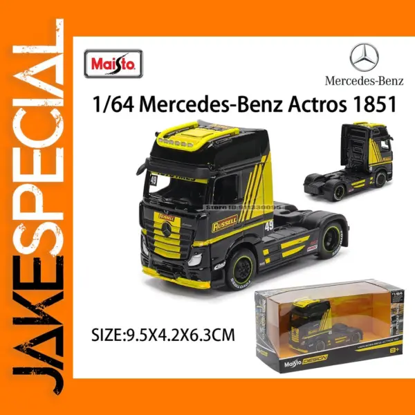 Maisto 1:64 Mercedes-Benz MACK Trailer Model