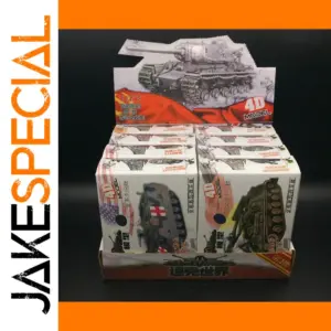 8 Piece 1:72 Plastic Tank Model Set
