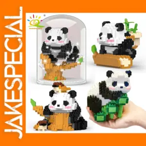 Mini Cute Panda Micro Building Blocks Set