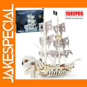Skeleton Ghost Ship Building Blocks Set 1592PCS