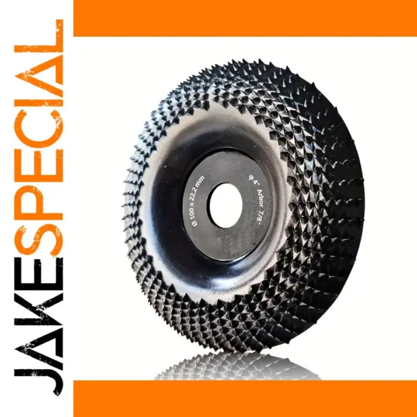 4-Inch Wood Grinding Wheel Disc Tool