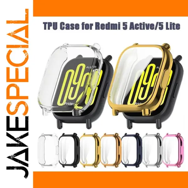 Redmi 5 Active/5 Lite TPU & PC Screen Protector Case