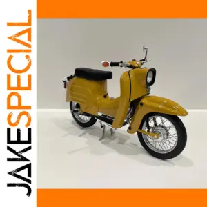 Diecast 1/10 Scale Simson Schwalbe Motorcycle Model