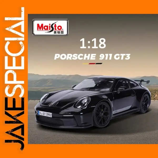 Bburago 1:18 Porsche 911 GT3 Diecast Model