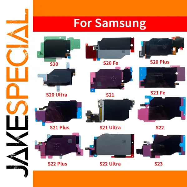 Samsung S23 S22 S21 S20 FE Ultra Wireless Charger Coil Flex