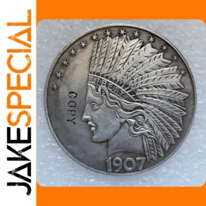 1907 Indian Head Eagle Replica Coin