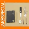 Multifunctional Camping Tool Card with LED Light