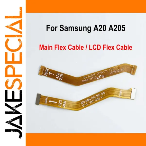 Samsung Galaxy A20 SM-A205 Main Board LCD Flex Cable