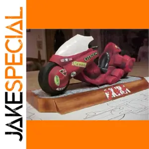 Aquila Motorcycle 3D Paper Model DIY Kit