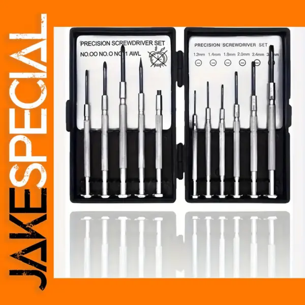 11-Piece Mini Precision Screwdriver Set