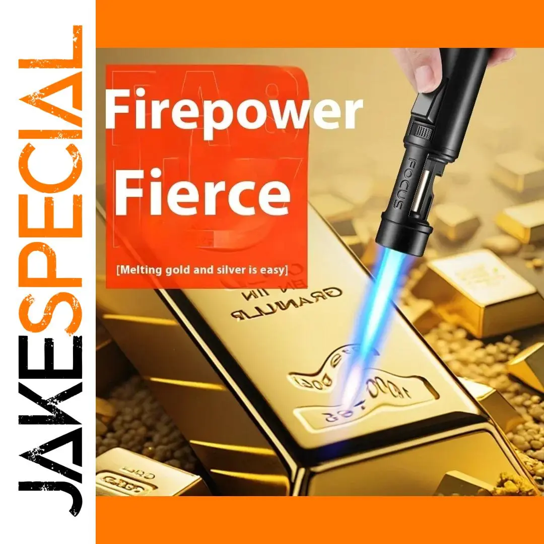 Windproof Jet Torch Gas Lighter for Kitchen and Outdoor 1 Windproof Jet Torch Gas Lighter for Kitchen and Outdoor