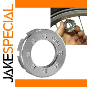 8-Piece Chrome Molybdenum Bike Spoke Wrench Set
