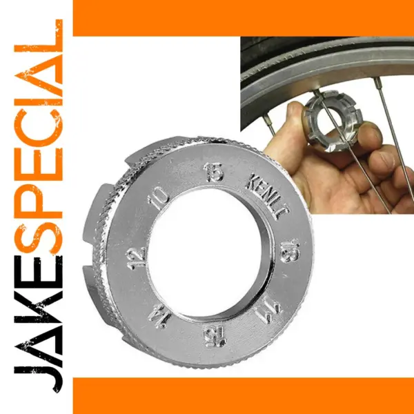 8-Piece Chrome Molybdenum Bike Spoke Wrench Set