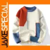 Casual O Neck Knitted Sweater for Men