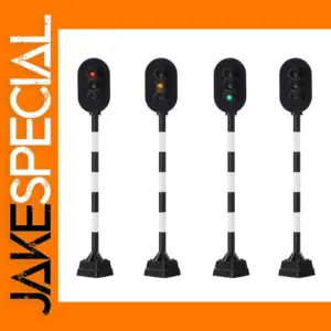 10pcs HO Scale Traffic Signals with Resistors