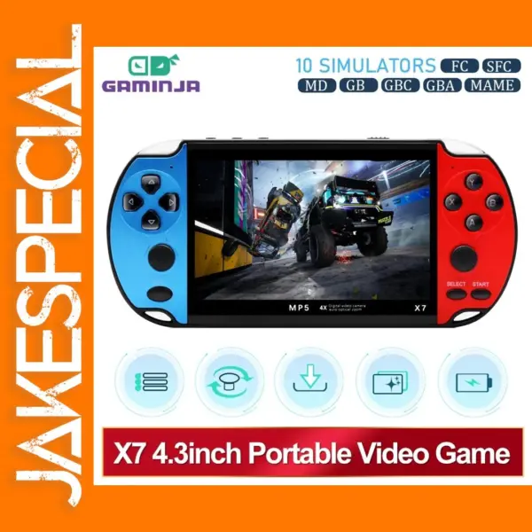 GAMINJA X7 Handheld Video Game Console