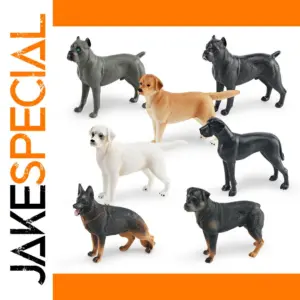 Cute PVC Dog Figures Set for Kids