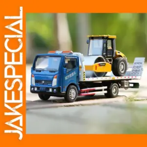 1:60 Alloy Trailer Engineering Vehicle Model