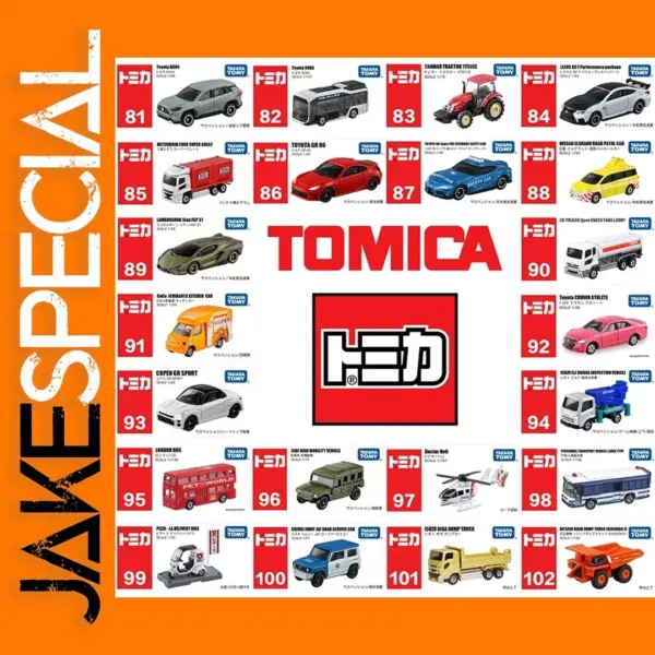 Tomica Diecast Car Model 1:64 Scale