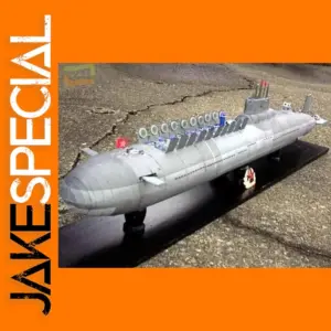 Red October Submarine Paper Model Kit