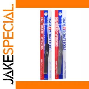 Stainless Steel Angled and Straight Tweezers Set
