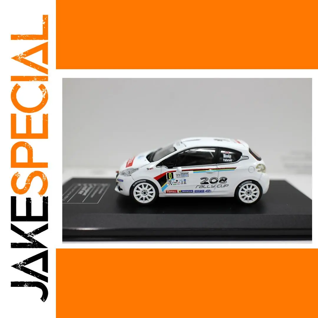 Peugeot 208 Diecast Rally Car Model 1:43 1 Peugeot 208 Diecast Rally Car Model 1:43