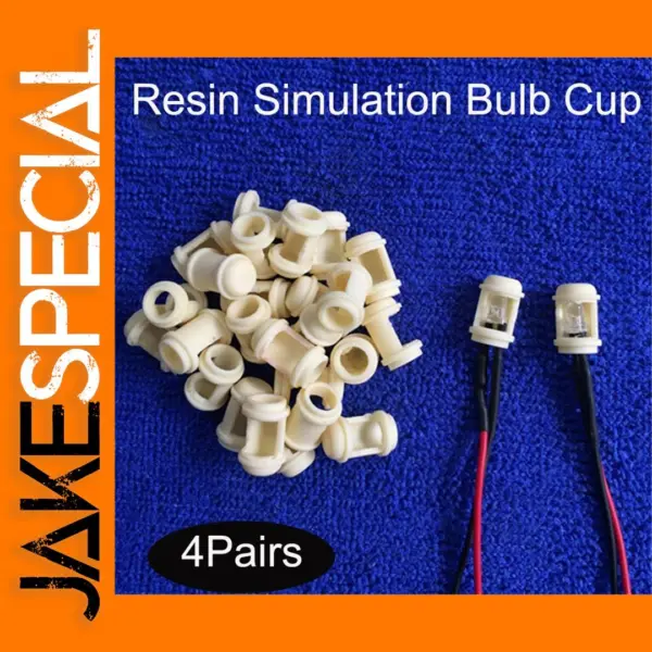 4Pairs Resin LED Bulb Cup Holder for RC Models