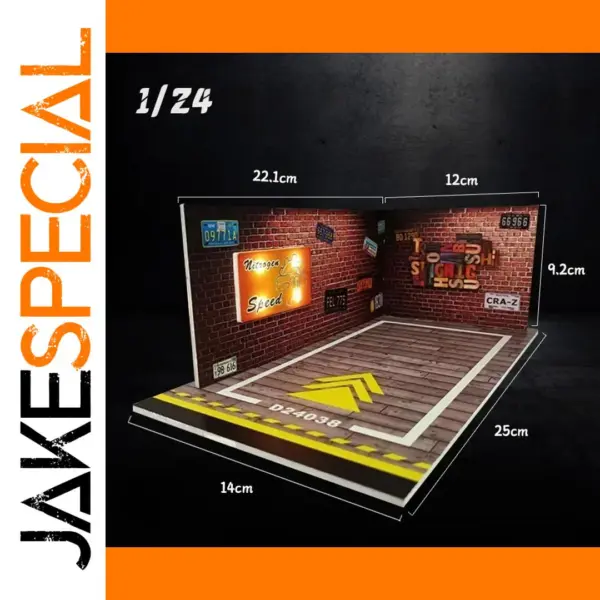 PVC Simulation Underground Parking Lot Model