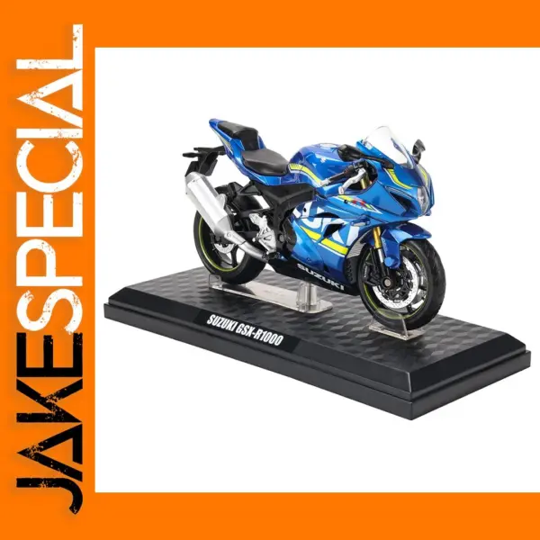 Suzuki GSX-R1000 1:12 Diecast Motorcycle Model