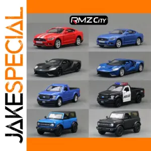 1/36 Ford Bronco Mustang GT F-150 Diecast Model Car