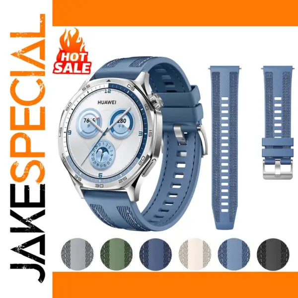 Official 22mm Nylon Watch Strap for Huawei GT 5/4 Pro