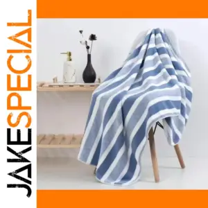 Thickened 70x130cm Super Absorbent Bath Towel in Five Colors