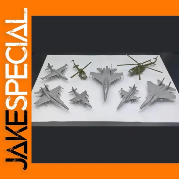 1/144 Scale Airplane Assembly Model Set