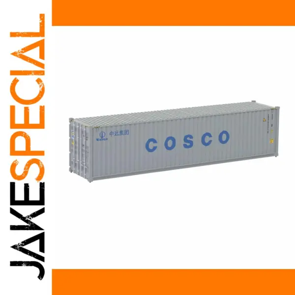 HO Scale 1:87 COSCO Shipping Container Model