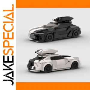 Police Car Building Blocks Model Set