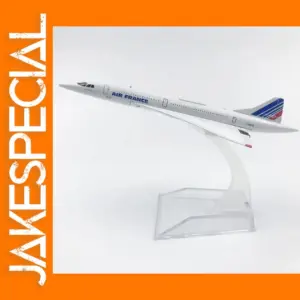 16cm Diecast Concorde Aircraft Model Decoration