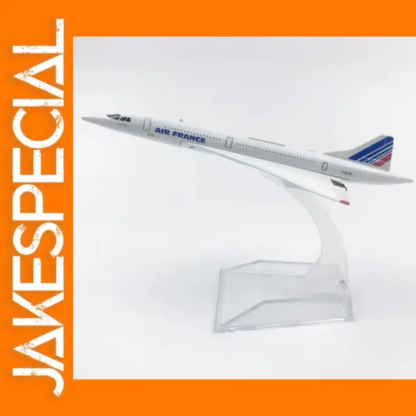 16cm Diecast Concorde Aircraft Model Decoration
