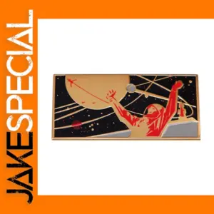 Soviet Space Astronaut Geometric Enamel Pin