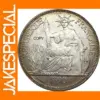 French Indochina 1890 One Piastre Replica Coin
