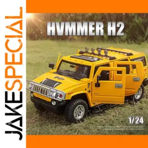 1:24 Hummer H2 Diecast Model Car with Sound