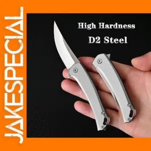D2 Steel Folding Knife for Outdoor Use