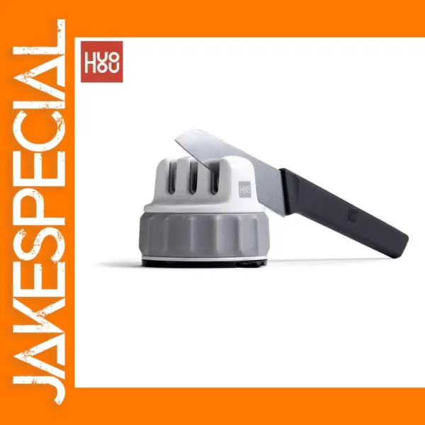 Mini Wheel Knife Sharpener with Suction Base