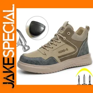 Men's Steel Toe Protective Work Boots
