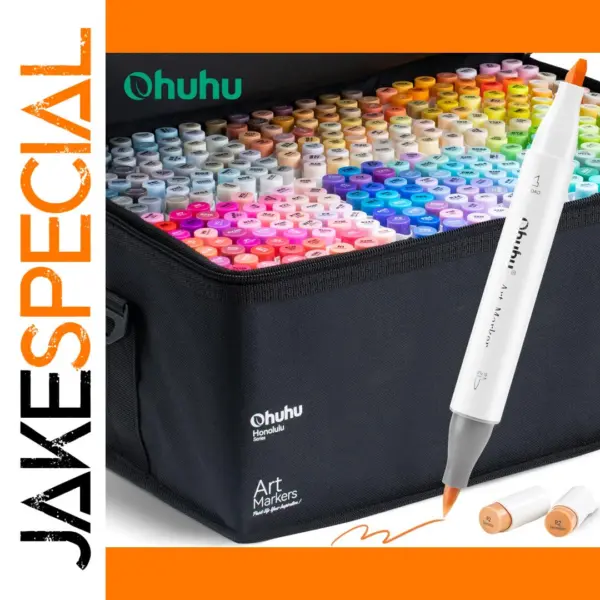 320 Colors Alcohol Art Marker Set with Blender
