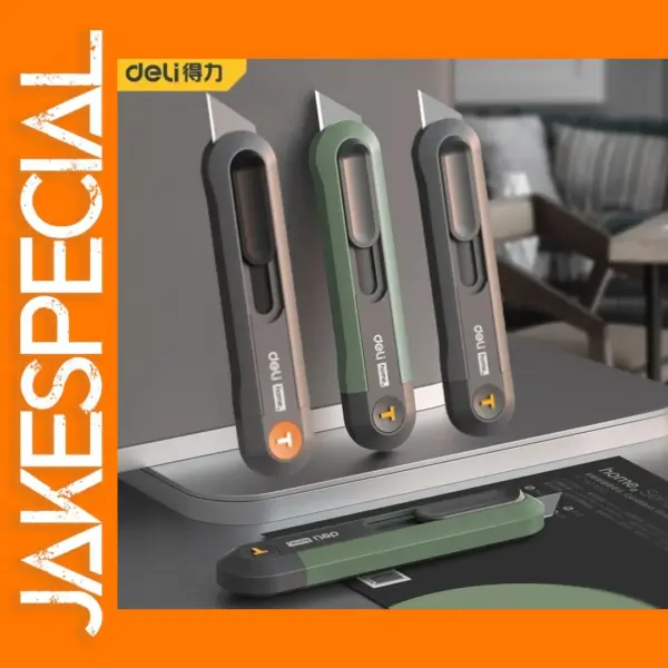 Deli Multi-Spec Utility Knife - 12/9/18mm