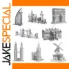3D Metal Puzzle Building Model Kit
