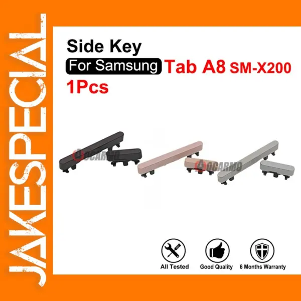 Samsung Galaxy Tab A8 X200 Power & Volume Button Set