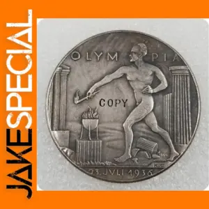 1936 Germany Olympic Replica Coin Collectible